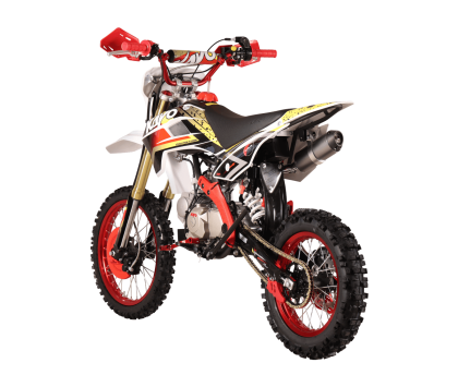 Питбайк KAYO EVOLUTION K125EM 17/14 KRZ (механ. сцепл., эл. стартер 2026 г.) Белый