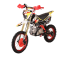 Питбайк KAYO EVOLUTION K125EM 17/14 KRZ (механ. сцепл., эл. стартер 2026 г.) Белый