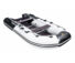 Лодка ПВХ Ривьера Компакт 3600 СК  Светло-серый / Черный