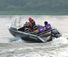 Алюминиевая моторная лодка Бестер-450 Светло-серый / Черный