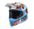 Шлем детский ACERBIS STEEL OFF ROAD DIVISION WHITE-BLUE M