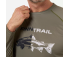Лонгслив с UV-защитой FINNTRAIL WIND FISH Khaki XXXL