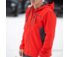 Кофта с капюшоном KLIM TRANSITION HOODIE High Risk Red - Asphalt LG